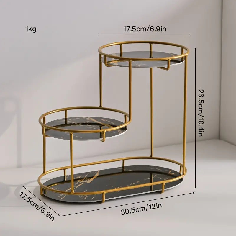 3 layer Cosmetics Storage rack Desktop countertop dressing rack