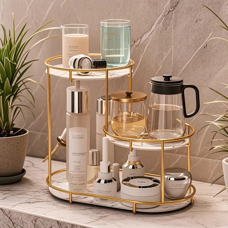 3 layer Cosmetics Storage rack Desktop countertop dressing rack