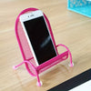 Premium Metal Mobile Phone Stand – Black