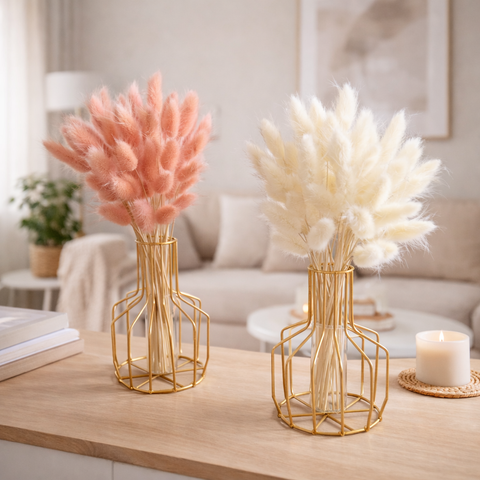 Nordic Golden Iron Vase (1pc)  | Home Decor