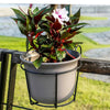 Metal Hanging Balcony Flower Pot Holder