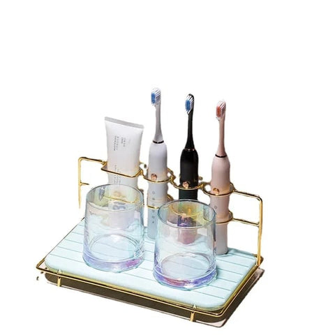 Toothbrush Rack Swing Table Washing Table Storage Rack