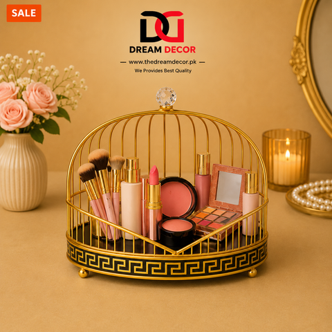 Royal Glow Luxury Makeup Serving Tray