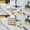 3-Tier Wall Mounted Spice Rack Organizer