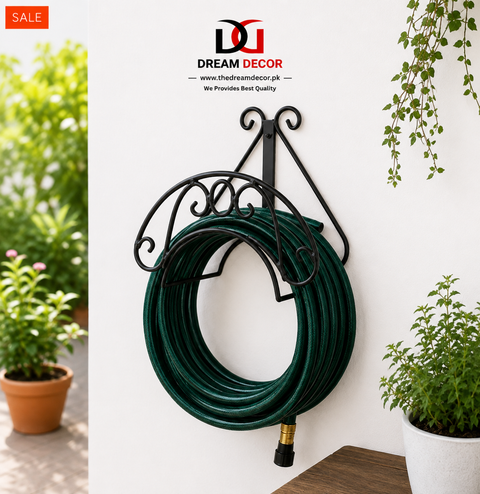 Wall Mount Hose Storage Rack