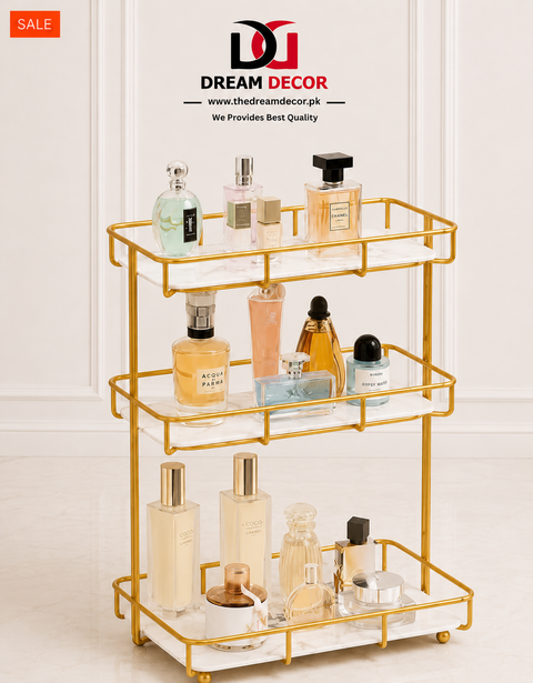 Makeup Organizer Cosmetics Storage 3 Tier