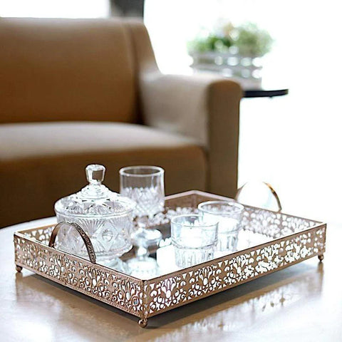 Vanity Trays for Party, makeup organizer