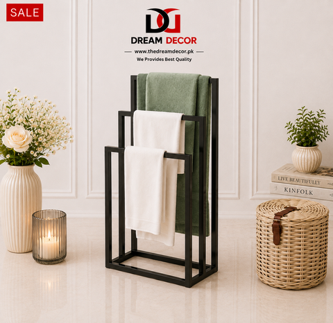 Modern Freestanding Towel Rack Stand
