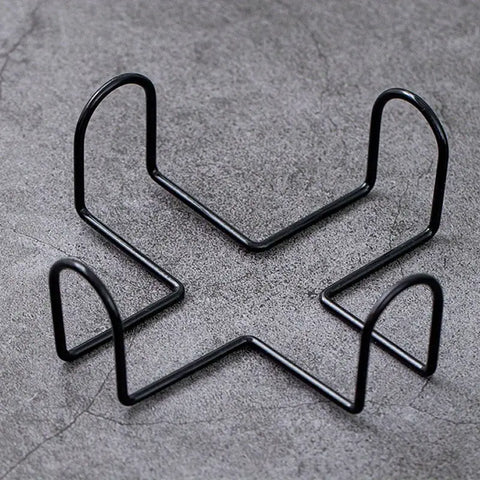 Premium Ceramic Coasters with Metal Holder – Set of 6