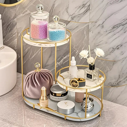 3 layer Cosmetics Storage rack Desktop countertop dressing rack