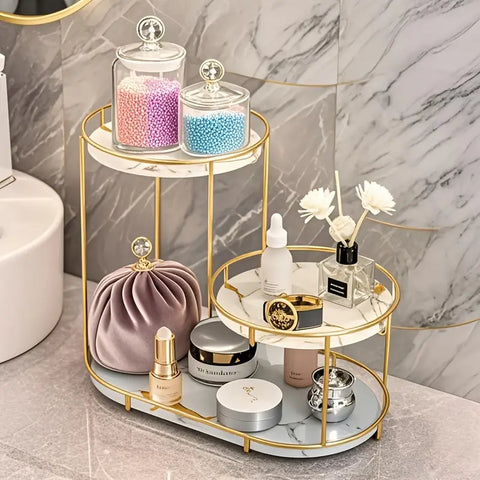 3 layer Cosmetics Storage rack
