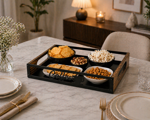 Coffee Serving Tray / Decorative Coffee Tray
