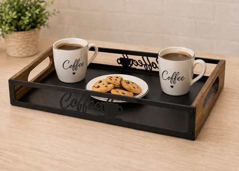 Coffee Serving Tray / Decorative Coffee Tray