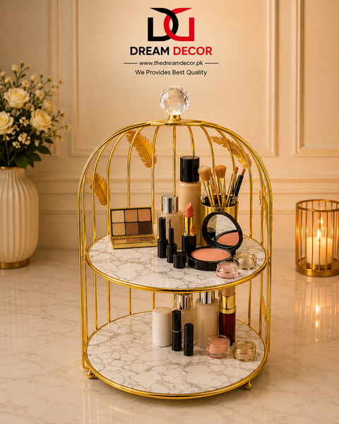 Royal Cage Luxury Makeup & Perfume Organizer