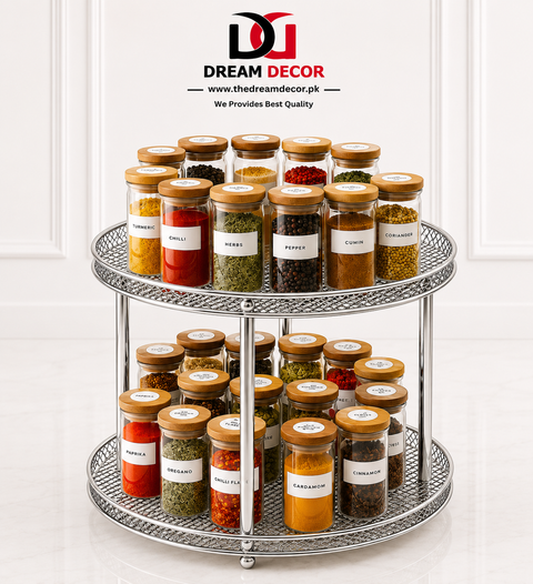 Spice Jar Organizer Rack