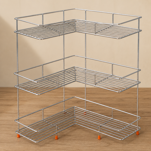 Stainless Steel Kitchen Corner Rack