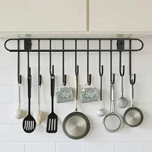 Wall-Mounted Multipurpose Kitchen Utensil Rack