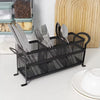 3-Compartment Cutlery Holder Rack