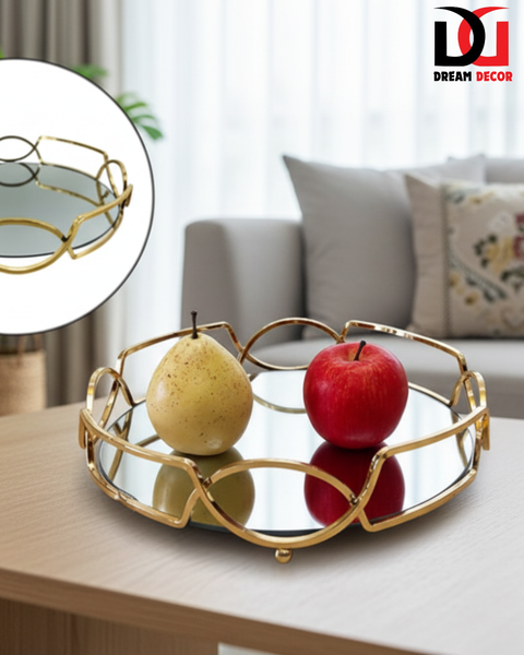 Fruit Bowl  Tray Storage Tray Glass Ornaments
