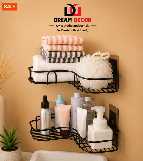 Bathroom Corner Shelf Wall Mounted