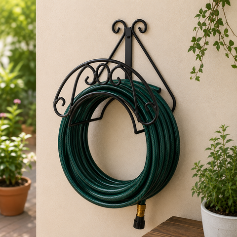 Wall Mount Hose Storage Rack