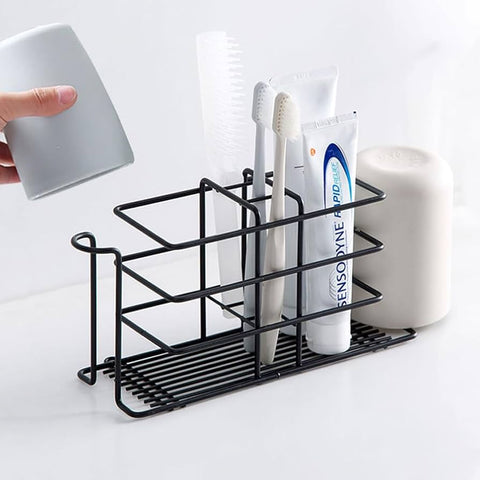 Bathroom Organizer Wall Mounted Small Counter Stand