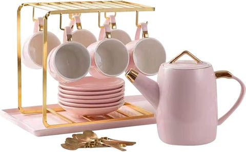 6 Coffee Mug Set,  Tea Cup for Office