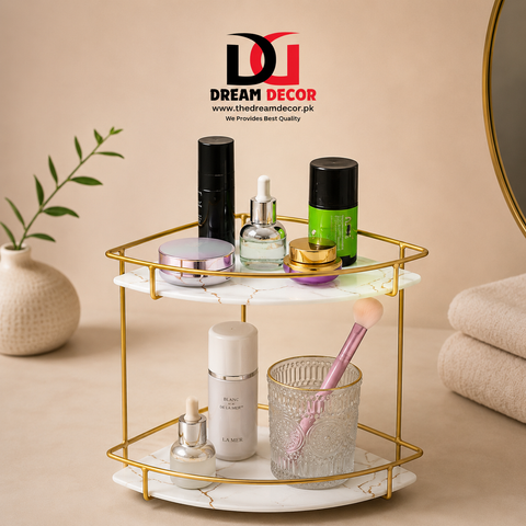 Metal Corner Countertop Organizer