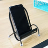 Premium Metal Mobile Phone Stand – Black