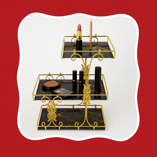 3 layer square shaped Multi Purpose rack