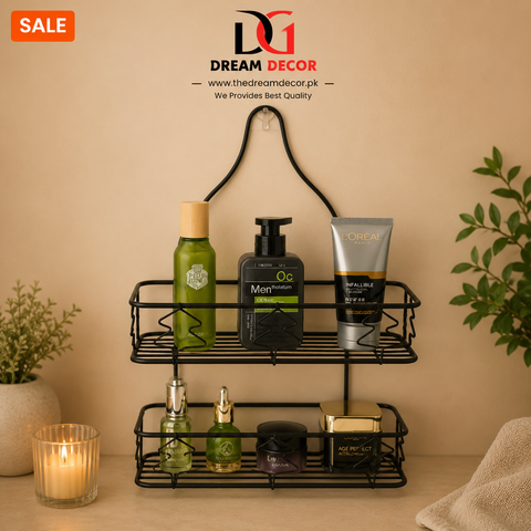 Double Layer Durable Bathroom-Rack
