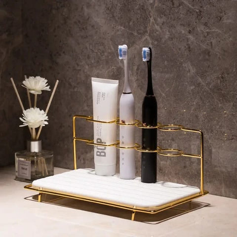 Toothbrush Rack Swing Table Washing Table Storage Rack