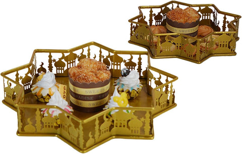 Eid Serving Tray Star Shaped Ramadan Tray