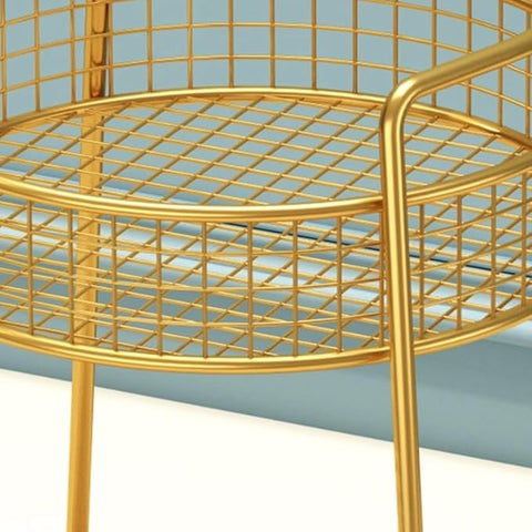 Metal Fruit Basket, Multifunctional Round Fruit Bowl