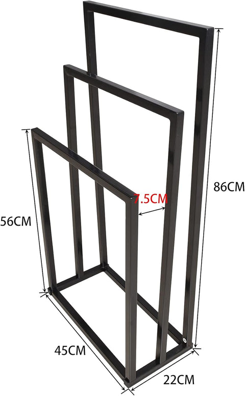 Modern Freestanding Towel Rack Stand