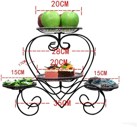 Multifunctional Fruit Basket Stand