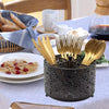Luxury Rotating Cutlery Holder Organizer