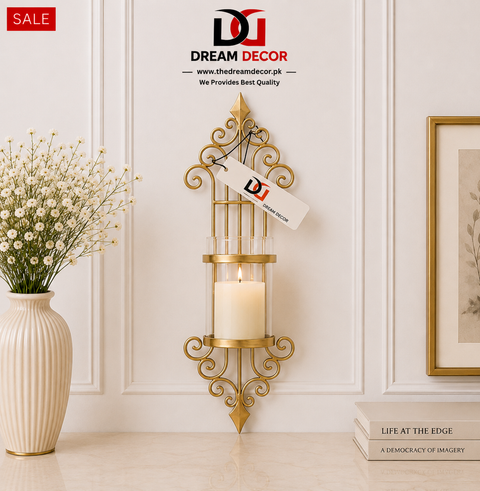 Modern Ring Design Candle Holder