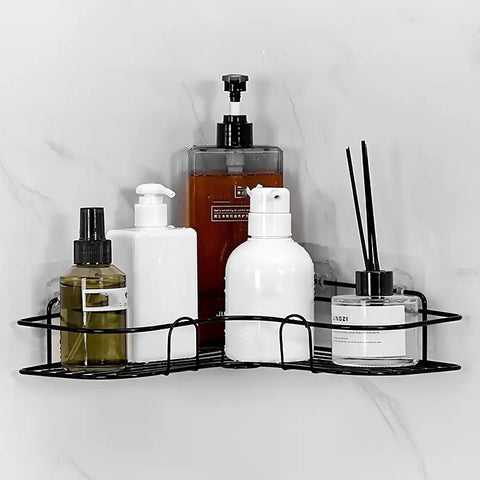 Bathroom Corner Shelf Wall Mounted with adhesive hook