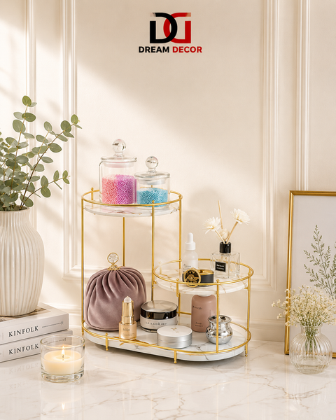 3 layer Cosmetics Storage rack