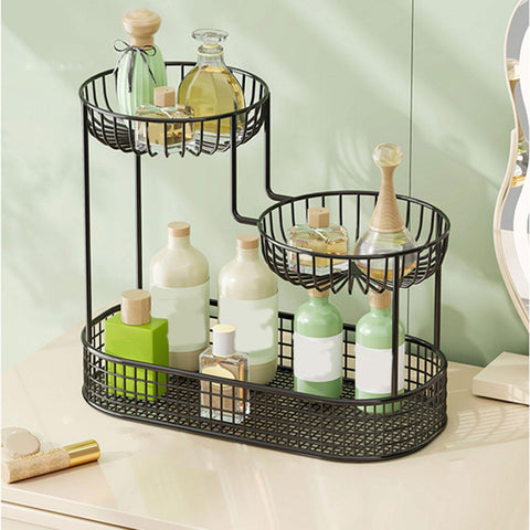 3 layer round base fruit organiser| Multi Purpose Rack