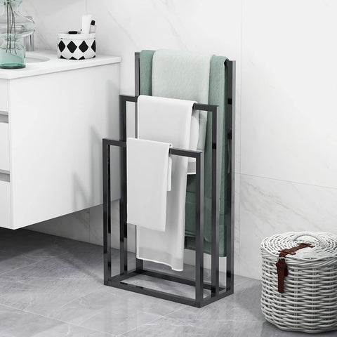 Modern Freestanding Towel Rack Stand