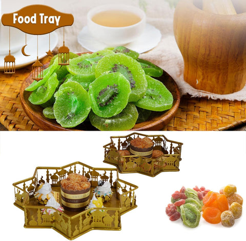 Eid Serving Tray Star Shaped Ramadan Tray