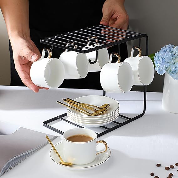 6 Coffee Mug Set,  Tea Cup, Coffee Cup for Office