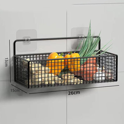Wall Hanging Metal Basket