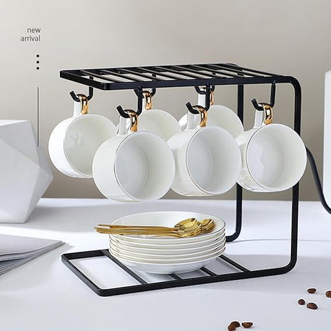 6 Coffee Mug Set,  Tea Cup for Office