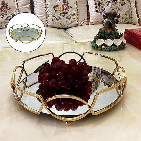 Fruit Bowl  Tray Storage Tray Glass Ornaments