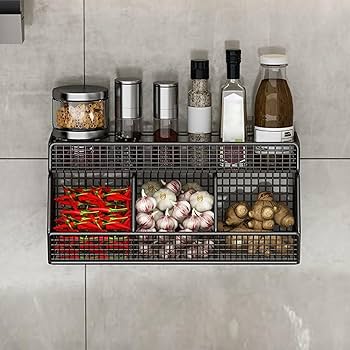 Storage Basket Wire Wall Hanging Baskets Wall Mounted