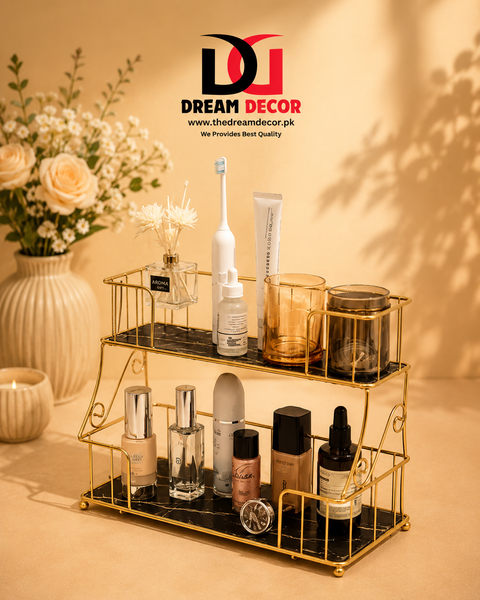 Metal Cosmetic Vanity Tray