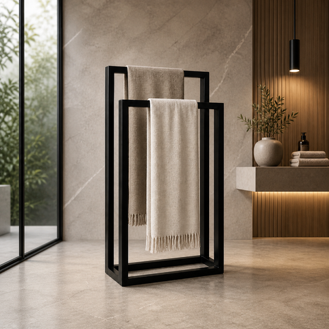 Modern Freestanding Towel Rack Stand